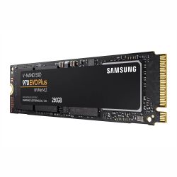 Samsung 250GB 970 EVO PLUS M.2 NVMe SSD, M.2 2280, PCIe, V-NAND, RW 35002300 MBs, 250K550K IOPS