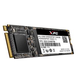 ADATA 256GB XPG SX6000 PRO M.2 NVMe SSD, M.2 2280, PCIe, 3D NAND, RW 21001200 MBs, 190K180K IOPS
