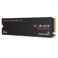 WD 2TB Black SN7100 M.2 NVMe Gen4 SSD, M.2 2280, PCIe4, RW 72506900 MBs, 1000K1400K IOPS