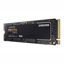 Samsung 500GB 970 EVO PLUS M.2 NVMe SSD, M.2 2280, PCIe, V-NAND, R/W 3500/3200 MB/s, 480K/550K IOPS