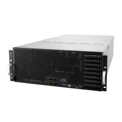 Asus ESC8000 G4 4U High-Density GPU Barebone Server, Intel C621, Dual Socket 3647, Supports 8 GPUs, Dual GB LAN, 8 Bay Hot-Swap, 2+1 1600W Platinum PSU