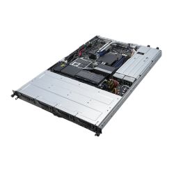 Asus RS300-E10-RS4 1U Xeon E Rack-Optimised Barebone Server, Intel C242, S 1151, 4x DDR4, 4 Bay Hot-Swap, 2x M.2, Quad GB LAN, 450W PSU