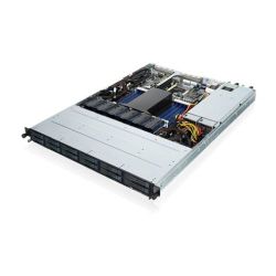 Asus RS500A-E10-RS12U6NVME 1U AMD EPYC 7002 Compact Server Barebone, 16x DDR4, Supports 6x NVMe, OCP 2.0 Mezzanine Connector, 650W Platinum PSU