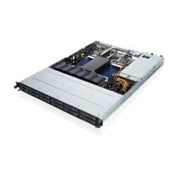 Asus RS500A-E10-RS12U12NVME 1U AMD EPYC 7002 Compact Server Barebone, 16x DDR4, Supports 12x NVMe, OCP 2.0 Mezzanine Connector, 650W Platinum PSU