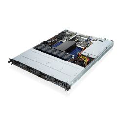 Asus RS500A-E10-RS4 1U AMD EPYC 7002 Barebone Server, AMD SP3, 16x DDR4, 4x SATA & SAS, OCP 2.0 Mezzanine Card, 650W Platinum PSU