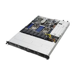 Asus RS500-E9-RS4 1U Rack-Optimised Barebone Server, Intel C621, Dual Socket 3647, 16x DDR4, SATASAS, OCP 2.0 Mezzanine Connector, 770W Platinum PSU