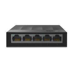 TP-LINK LS105G 5-Port Gigabit Unmanaged Desktop LiteWave Switch, Steel Case