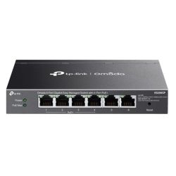 TP-LINK ES206GP Omada 6-Port Gigabit Easy Managed Switch with 4-Port PoE+, 6x GB Ports, Metal Casing