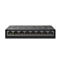 TP-LINK LS108G 8-Port Gigabit Unmanaged Desktop LiteWave Switch, Steel Case