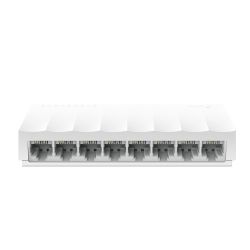 TP-LINK LS1008 8-Port 10100 Unmanaged LiteWave Desktop Switch, Plastic Case