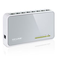 TP-LINK TL-SF1008D V12 8-Port 10100 Unmanaged  Desktop Switch, Plastic Case