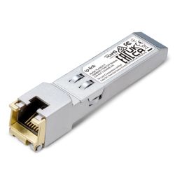 TP-LINK TL-SM331T 1000BASE-T RJ45 SFP Module, Support TX Disable, 	100m Reach Over Cat5e or Above, Hot-Pluggable