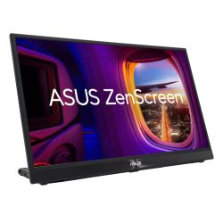 Asus 17.3 Portable IPS Monitor ZenScreen MB17AHG, 1920 x 1080, 144Hz, USB-C, HDMI, Auto-Rotate, SmoothMotion Tech, L-Shaped Kickstand