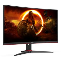 AOC_27_3-Side_Frameless_Curved_Gaming_Monitor_C27G2ZEBK_1920_x_1080_0.5ms_HDMI_DP_240Hz_6_Game_Modes_VESA