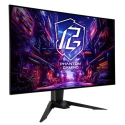 Asrock 31.5 4K UHD WOLED Gaming Monitor PGO32UFS, 3840 x 2160, 0.03ms, USB, 240HzFHD 480Hz, 99 DCI-P3, 132 sRGB, VESA