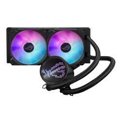 Asus ROG Ryuo III 240 ARGB 240mm Liquid CPU Cooler, 8th Gen Asetek Pump, 2 x ARGB Fans, Anime Matrix LED Display