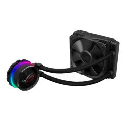 Asus ROG Ryuo 120mm Liquid CPU Cooler, 1 x 12cm PWM Fan, Full Colour OLED Display, RGB Cooling