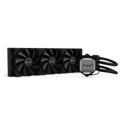 Be Quiet! Pure Loop 360mm Liquid CPU Cooler, 3 x 12cm Pure Wings 2 PWM Fans, White LED Lighting