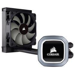Corsair Hydro H60 120mm Liquid CPU Cooler, 1 x 12cm PWM Fan, LED Pump Head Cooling