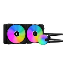 Fractal Design Lumen S28 280mm ARGB Liquid CPU Cooler, ARGB Pump, 2x Aspect 14 RGB PWM Fans Cooling
