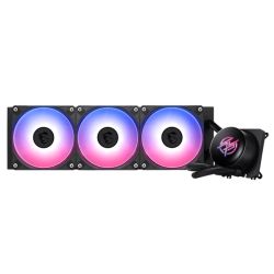 MSI MPG CORELIQUID P13 360mm Liquid CPU Cooler, 3x CycloBlade 9 ARGB Fans, Customisable 2.1