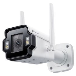 TP-LINK InSight S345-4G VIGI 4MP Outdoor Full-Colour 4G Bullet Network Camera w 4mm Lens, 4G Mobile Networking, 3x LAN, AI DetectionClassification, Two-Way Audio