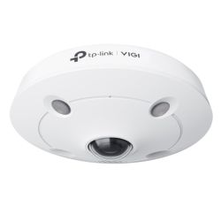 TP-LINK InSight S655I IR Fisheye Network Camera, 360° Coverage, Multiple Display Modes and ePTZ, Smart Detection, IP67, Two-Way Audio