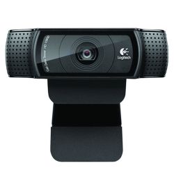 Logitech C920 Webcam, 15MP, HD 1080P, Mic, HD Video Calling, Auto Light Correction Webcams