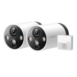 TP-LINK_TAPO_C420S2_Smart_Wire-Free_Security_2K_QHD_Outdoor_2-Camera_System_180-Day_Battery_Colour_Night_Vision_AI_Detection_Alarms_2-Way_Audio_Tapo_H200_Hub_Included