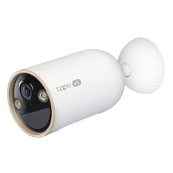 TP-LINK TAPO C460 Smart Battery-Powered 4K Outdoor Security Camera, 10000mAh Battery, Colour Night Vision, AI Detection, Alarms, 2-Way Audio, No Hub Required