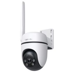 TP-LINK TAPO C501GW Outdoor PanTilt 4G LTE 1080P Security Camera, Dual Mode 4GPoE, 360°, Smart AI Detection, Sound & Light Alarm, 2-Way Audio