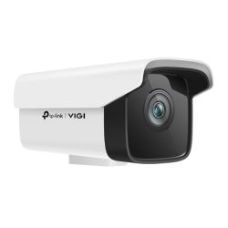 TP-LINK (VIGI C300HP-6) 3MP Outdoor Bullet Network Security Camera w/ 6mm Lens, PoE/12V DC, Smart Detection, Smart IR, WDR, 3D DNR, Night Vision, H.265+