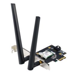 Asus PCIE-AX1800 AX1800 Wireless Dual Band PCI Express Wi-Fi 6 Adapter, Bluetooth 5.2,  WPA3, OFDMA & MU-MIMO
