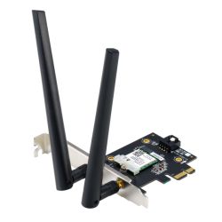 Asus PCE-AX1800 AX1800 Wireless Dual Band PCI Express Wi-Fi 6 Adapter, Bluetooth 5.2,  WPA3, OFDMA & MU-MIMO