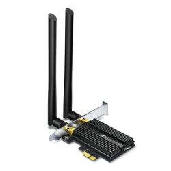 TP-LINK ARCHER TX50E AX3000 574+2402 Wireless Dual Band PCI Express Adapter, Bluetooth 5.0,  WPA3
