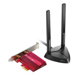 TP-LINK ARCHER TX3000E AX3000 574+2402 Wireless Dual Band PCI Express Adapter, Bluetooth 5.0,  WPA3, Magnetized Base
