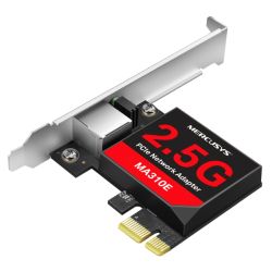 Mercusys MA310E 2.5 Gigabit PCI Express Network Adapter Low Profile Bracket Included