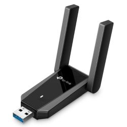 TP-LINK Archer TX30U Plus AX1800 Dual Antennas High Gain Wi-Fi 6 USB Adapter, Dual Band, USB 3.0, MU-MIMO, OFDMA, WPA3 