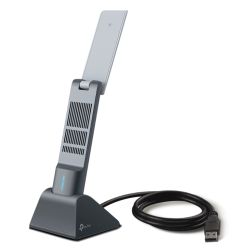 TP-LINK Archer TX20UH AX1800 High Gain Wireless USB Adapter, Dual Band, USB 3.0, MU-MIMO, OFDMA, Cradle