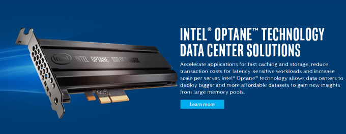 Intel Optane Technology Data Centre Solutions