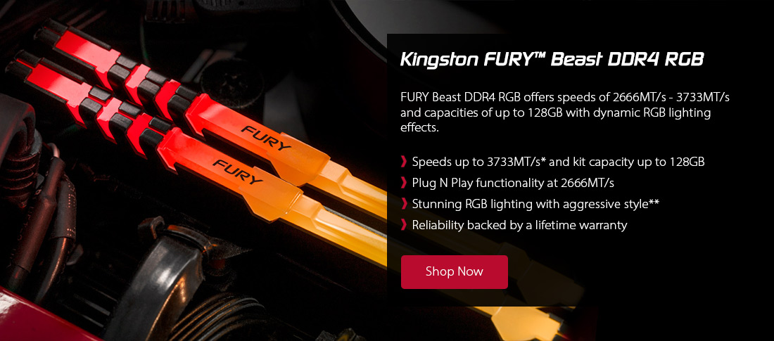 Kingston FURY Beast DDR4 RGB