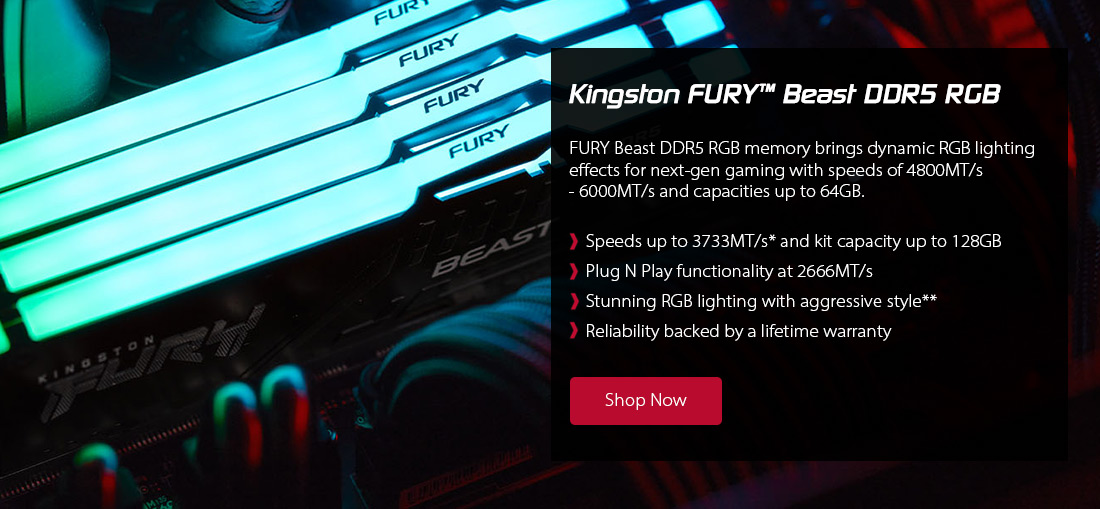Kingston FURY Beast DDR5 RGB