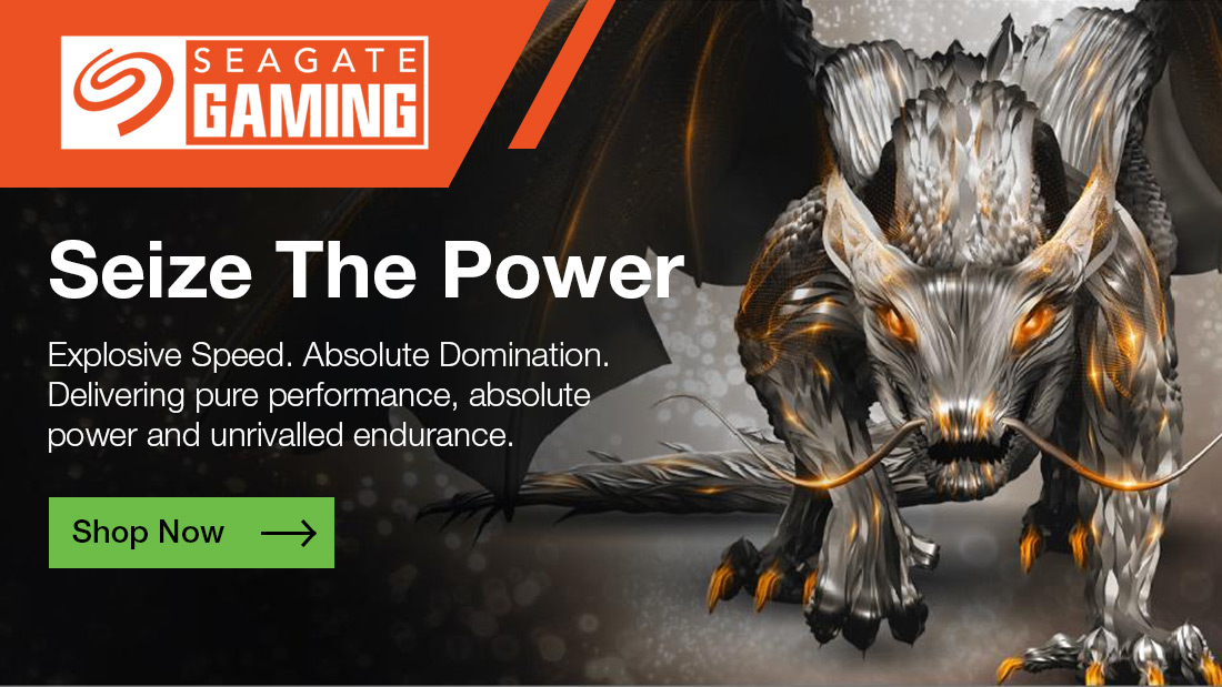 Seagate Gaming Header