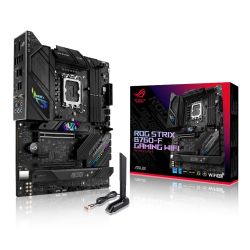 AUMBB760FSTWIV2 - Asus ROG STRIX B760-F GAMING WIFI, Intel B760, 1700, ATX, 4 DDR5, HDMI, DP, Wi-Fi 6E, 2.5G LAN, PCIe5, 3x M.2, RGB Asus ROG STRIX B760-F GAMING WIFI, Intel B760, 1700, ATX, 4 DDR5, HDMI, DP, Wi-Fi 6E, 2.5G LAN, PCIe5, 3x M.2, RGB