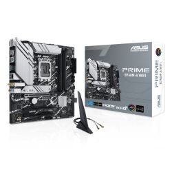 AUMBB760MAPRWIV2 - Asus PRIME B760M-A WIFI, Intel B760, 1700, Micro ATX, 4 DDR5, 2 HDMI, DP, Wi-Fi 6, 2.5G LAN, PCIe4, 2x M.2 Asus PRIME B760M-A WIFI, Intel B760, 1700, Micro ATX, 4 DDR5, 2 HDMI, DP, Wi-Fi 6, 2.5G LAN, PCIe4, 2x M.2
