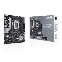 AUMBB760MKPRD4V2 - Asus PRIME B760M-K D4, Intel B760, 1700, Micro ATX, 2 DDR4, VGA, HDMI, 2.5G LAN, PCIe4, 2x M.2 Asus PRIME B760M-K D4, Intel B760, 1700, Micro ATX, 2 DDR4, VGA, HDMI, 2.5G LAN, PCIe4, 2x M.2