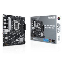 AUMBB760MRPRD4 - Asus PRIME B760M-R D4, Intel B760, 1700, Micro ATX, 2 DDR4, HDMI, 2.5G LAN, PCIe4, 2x M.2 Asus PRIME B760M-R D4, Intel B760, 1700, Micro ATX, 2 DDR4, HDMI, 2.5G LAN, PCIe4, 2x M.2
