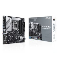 AUMBZ790MPLPRV2 - Asus PRIME Z790M-PLUS, Intel Z790, 1700, Micro ATX, 4 DDR5, HDMI, DP, GB LAN, PCIe5, 3x M.2 Asus PRIME Z790M-PLUS, Intel Z790, 1700, Micro ATX, 4 DDR5, HDMI, DP, GB LAN, PCIe5, 3x M.2