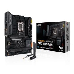 AUMBZ790PLTUFWIV2 - Asus TUF GAMING Z790-PLUS WIFI, Intel Z790, 1700, ATX, 4 DDR5, HDMI, DP, Wi-Fi 6E, 2.5G LAN, PCIe5, RGB, 4x M.2 Asus TUF GAMING Z790-PLUS WIFI, Intel Z790, 1700, ATX, 4 DDR5, HDMI, DP, Wi-Fi 6E, 2.5G LAN, PCIe5, RGB, 4x M.2
