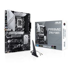 AUMBZ790PPRWIV2 - Asus PRIME Z790-P WIFI, Intel Z790, 1700, ATX, 4 DDR5, HDMI, DP, Wi-Fi 6, 2.5G LAN, PCIe5, 3x M.2 Asus PRIME Z790-P WIFI, Intel Z790, 1700, ATX, 4 DDR5, HDMI, DP, Wi-Fi 6, 2.5G LAN, PCIe5, 3x M.2
